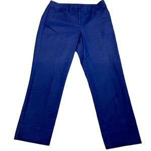 The Loft Womens 00P The Riviera Pants Navy Blue Crop Pants